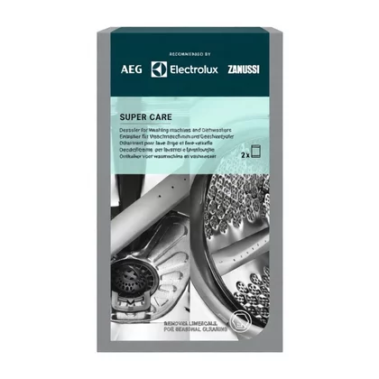 Odkamieniacz Super Care do pralek, pralko-suszarek i zmywarek Electrolux / AEG 2 x 100 g EL/9029799294