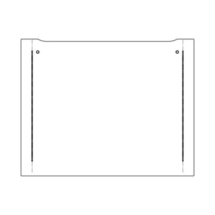 Zestaw szyby drzwi do piekarnika Electrolux / AEG 595,5 x 471 mm