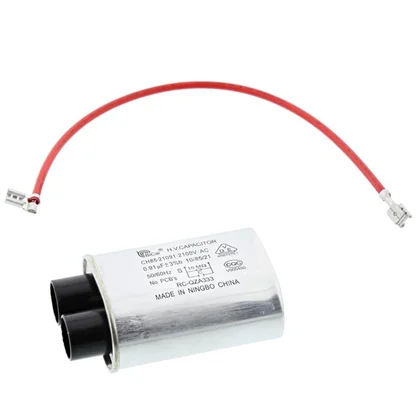 Kondensator wysokonapięciowy do kuchenki mikrofalowej Electrolux / AEG 0,91 uF 2100 V 4055015665
