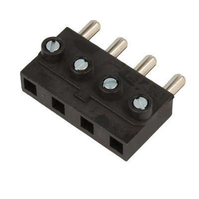 Wtyk 4-polowy do płyty Amica czarny (8014420)