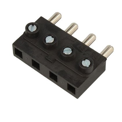 Wtyk 4-polowy do płyty Amica czarny 8014420