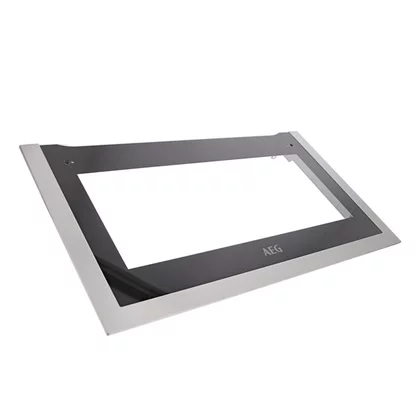 Szyba przednia drzwi piekarnika AEG / Electrolux nierdzewna 594 x 331 mm