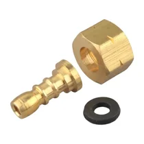 Złączka gazowa do butli turystycznej Domax na wąż 9 mm Z016 X238