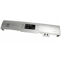 Przyciski i pokrętła do zmywarek Maskownica panelu sterowania zmywarki Electrolux / AEG 8081989298 inox z przyciskami oryginał
