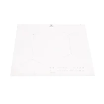 Płyty szklane Szklana płyta wierzchnia do płyty grzejnej Electrolux / AEG biała 590 x 520 mm