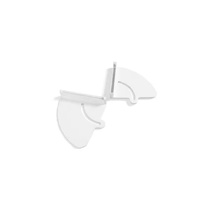 Prawy uchwyt szyby do okapu Whirlpool 481940478817 C00373385