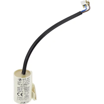 Sprężarki, akcesoria, przekaźnik Kondensator pracy do chłodziarki Electrolux / AEG 3 uF 2425752033