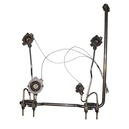 Rurki doprowadzające gaz do kuch Kompletna armatura gazowa do kuchenki Amica 51GE3.*2Zp G20 / Gz50 BSI/SOMI rura-LG 9038891