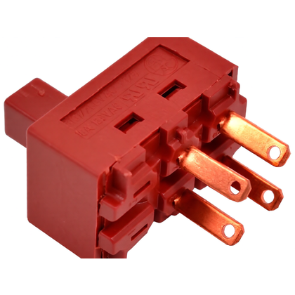 Przełącznik światła do okapu Whirlpool / Indesit / Ariston / Hotpoint 481227138438 C00335731 488000090406 C00090406