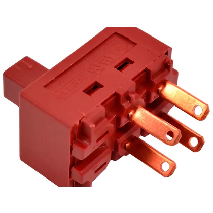 Przełącznik światła do okapu Whirlpool / Indesit / Ariston / Hotpoint 481227138438 C00335731 488000090406 C00090406