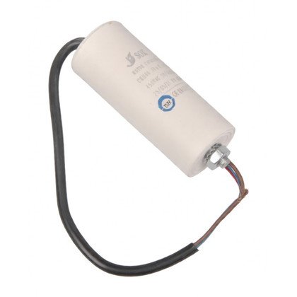 Kondensator silnika z przewodem do urządzeń AGD Domax 30 µF 450 V 27042