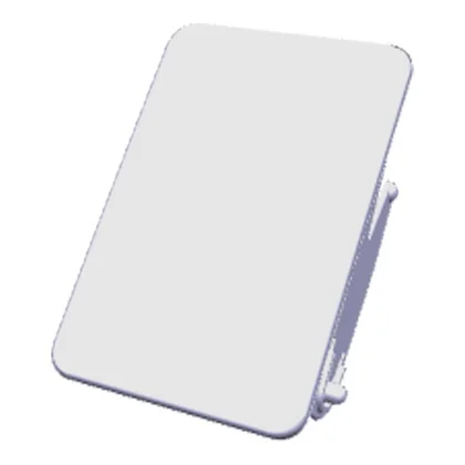 Klapka filtra cokołu do pralki i pralko-suszarki Electrolux / AEG szara 1327828016