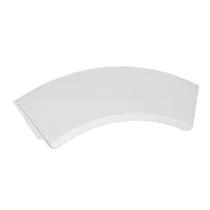 Uchwyt drzwi do pralki Electrolux / AEG srebrny 1327677306