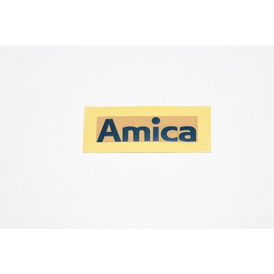 1043638 Logo Amica - naklejka 60x16,2 alu AMICA