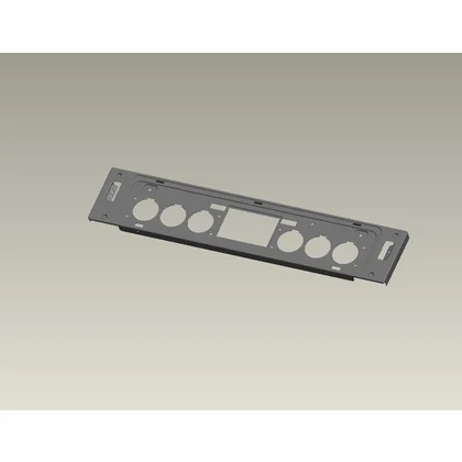 Elementy drzwi/Listwy drzwi do p Tablica wewnętrzna do piekarnika Amica 2 3d-Td-3d -A=20 lakierowana szara 9043573