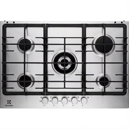 Płyta gazowa do zabudowy Electrolux inox 75 cm 5 palników EGG7353NOX