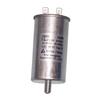 Elektronika do suszarek bębnowyc Kondensator rozruchowy do suszarki Amica 7,5 µF 450 V 1033872