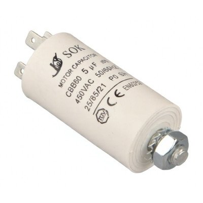 Kondensator do urządzeń AGD Domax 5 µF 450 V 27020