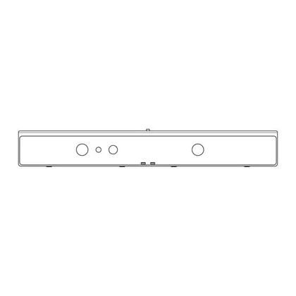 Panel obsługi surowy do urządzenia chłodniczego Electrolux / AEG 301,1 x 40 mm