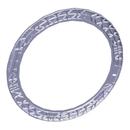 Wewnętrzne obramowanie drzwi pralki Electrolux / AEG 4055113858