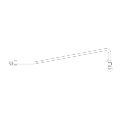 Lewa rurka gazu do płyty gazowej Electrolux / AEG 8070926012