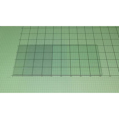 Półka szklana bez ramek do lodówki Amica 460 x 205 x 4 mm 1039538