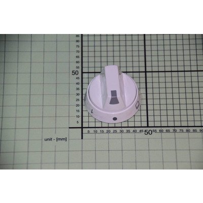 Pokrętło białe piekarnika numeryczne + funkcyjne G454.00/09.8472.00 (8029929)