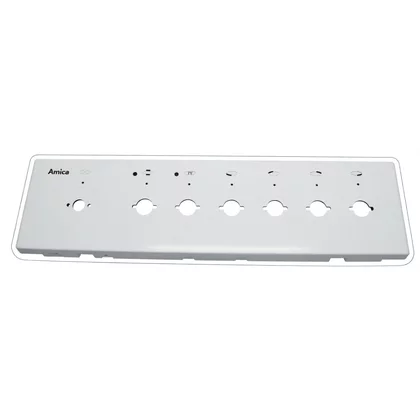 Elementy obudowy Panel przedni biały do kuchni Amica 6M G5E3 2506 9029058
