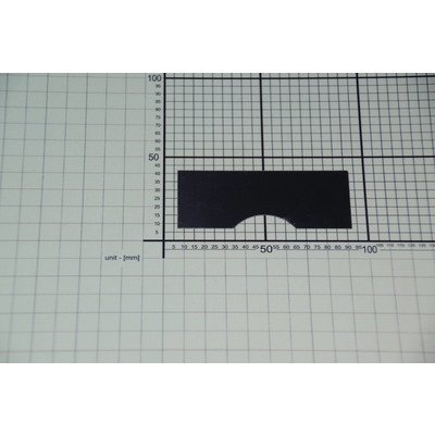 Maskownica panelu zabudowy do kuchni mikrofalowej Amica (1032243)