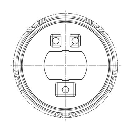 Koło pasowe do pralki Electrolux (1552331009)