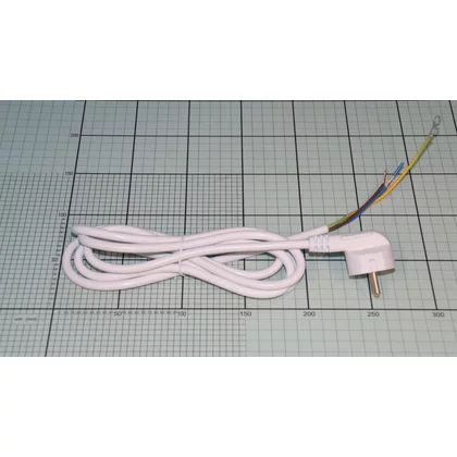 Przewód zasilający do urządzeń AGD Amica PL 3x1,5 mm2 2,00 m biały W 1017112
