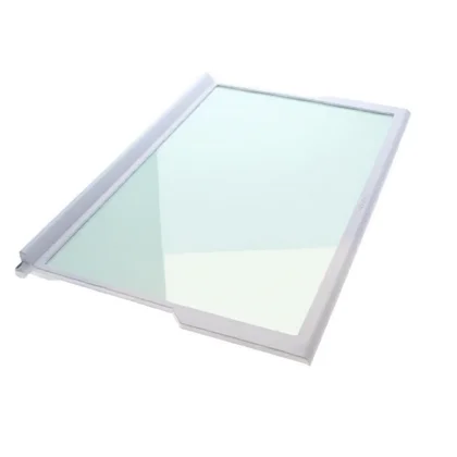 Półki na plastikowe i druciane r Półka szklana kompletna z ramkami do lodówki Whirlpool 510 x 320 mm 481245088232
