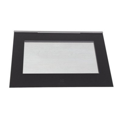 DOOR,GLASS,BLACK,MATT 569X440