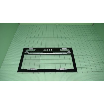 Szyba okapu 550x310x6 czarna (1046534)