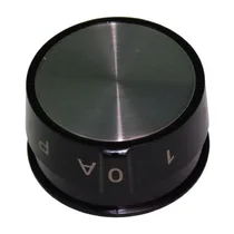 Pokrętło pola grzejnego do kuchenki Amica czarne 9074411 el.ReS.10403 czar.+nakł.X
