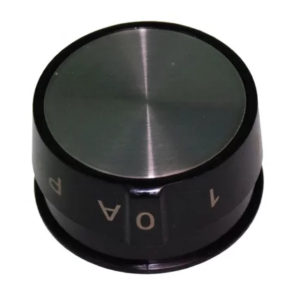 Pokrętło pola grzejnego do kuchenki Amica czarne 9074411 el.ReS.10403 czar.+nakł.X