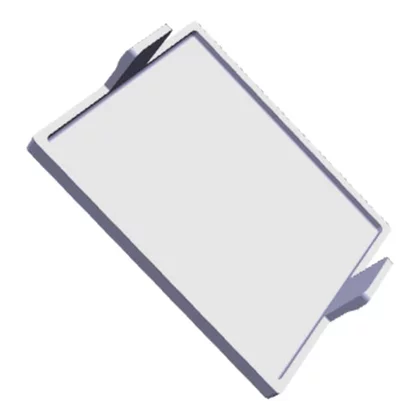 Zaślepka kanału powietrznego do lodówki Electrolux / AEG biała 26 x 30 mm 8079189018