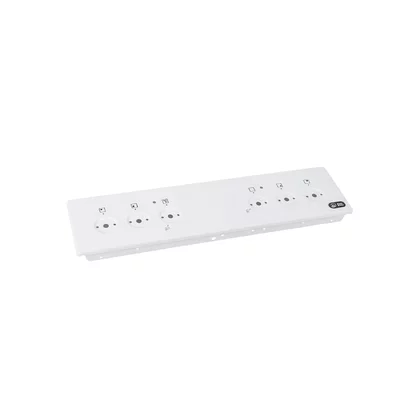 Elementy obudowy Panel kontrolny biały do kuchenki Zanker 3428830784
