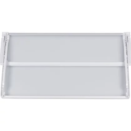 Elementy szklane i plastikowe lo Półka szklana dzielona z ramkami do lodówki Bosch / Siemens 00743197