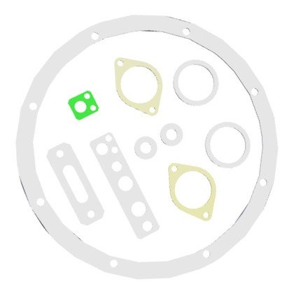 uszczelka, kołnierz, para,