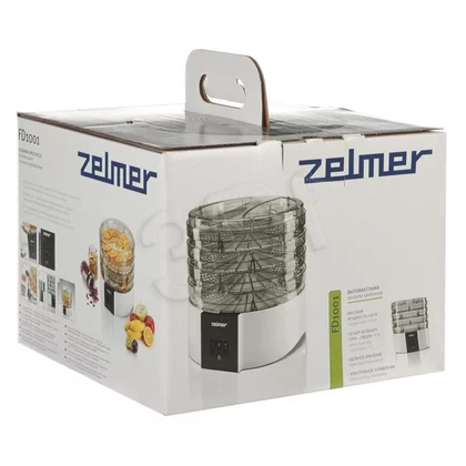 Suszarka do grzybów i owoców Zelmer ZFD1250W FD1001 520 W biało-czarna