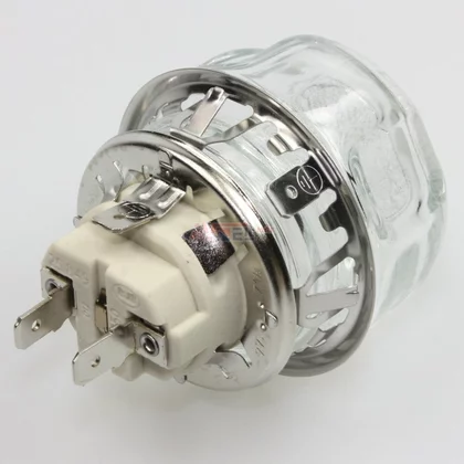 Oprawa oświetlenia piekarnika Electrolux / AEG z kloszem i żarówką G9 25 W 3879376931