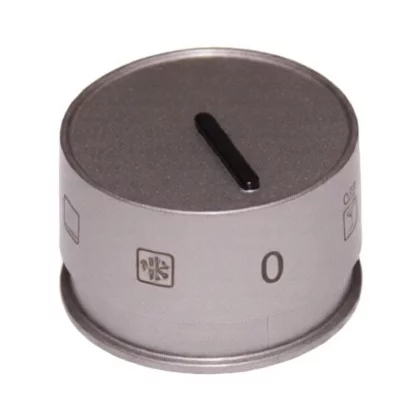 Pokrętło do piekarnika lub kuchenki Amica srebrne 9075222 CODE2v2/09.14539.00