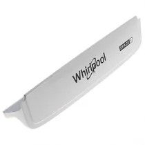 Biały uchwyt drzwi do lodówki i zamrażarki Whirlpool 480132101364 C00323454
