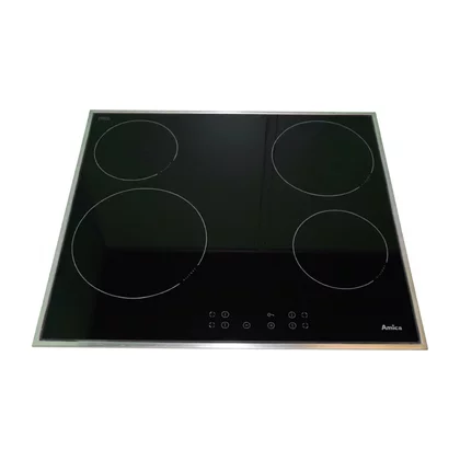 Płyta ze szkła ceramicznego do płyty ceramicznej Amica czarna 9068783