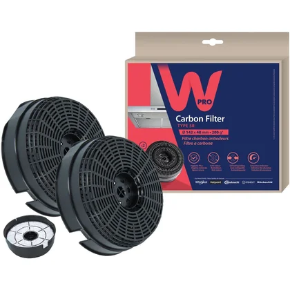 Filtr węglowy do okapu Whirlpool / Indesit / Ariston / Hotpoint typ 58, zestaw 2 sztuki 484000008782 C00384666 484000000999