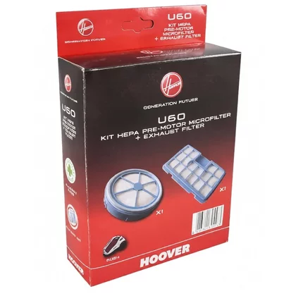 Części zamienne HOOVER Zestaw filtrów do odkurzacza Hoover U60 2 szt. 35600936