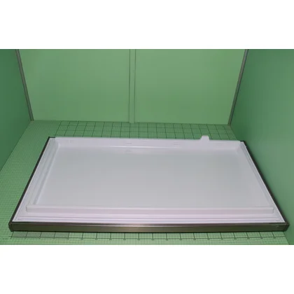 Drzwi inox do chłodziarko-zamrażarki Amica 1042034