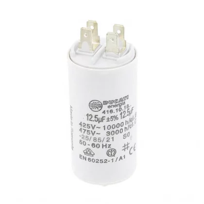 Elementy elektryczne do pralek r Kondensator rozruchowy do pralki Electrolux / AEG Ducati 450 V 12,5 uF 50246549005