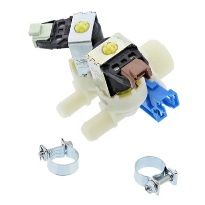 Elementy elektryczne do pralek r Zawór dopływu wody do pralki Electrolux / AEG 2-drożny 3/4" 4055046579